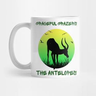 Grazing Antelope Mug